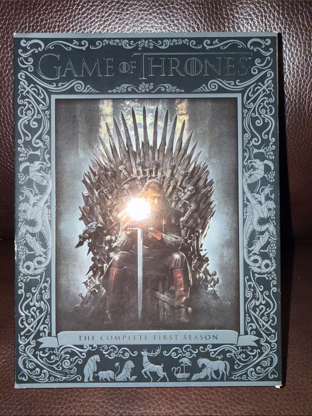 Game of Thrones Box Set with Ned Stark Art.  5 Disk set.